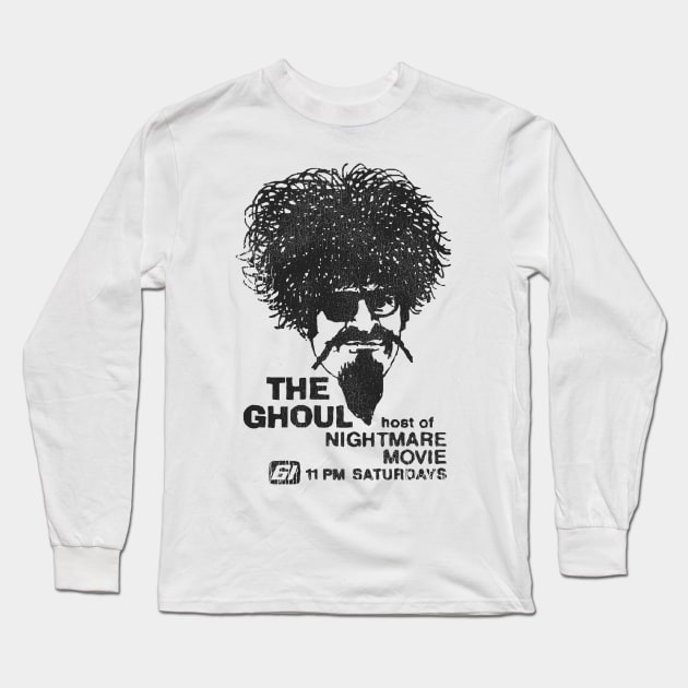 The Ghoul Host of Nightmare Movie Long Sleeve T-Shirt by darklordpug